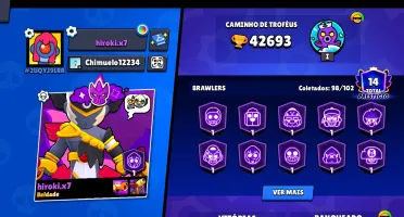 Conta brawl stars 42K de troféus