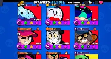 Conta brawl stars 42K de troféus