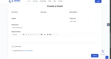 Script PHP HelpDesk, Suporte, Com Site e Chat Online