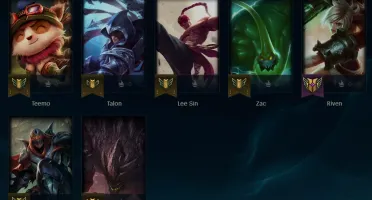 CONTA LEAGUE OF LEGENDS BARATA MAIN RIVEN