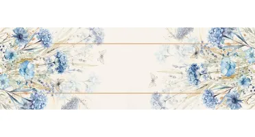 Caminho de Mesa 143x46cm - Florais e Folhagens