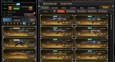 CONTA CROSSFIRE (CF/BR) 36 VIPS, CENTENAS DE M.N.