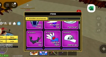 Conta De Blox Fruits Level Max 2600