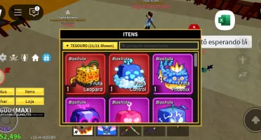 Conta De Blox Fruits Level Max 2600