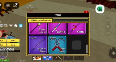 Conta De Blox Fruits Level Max 2600