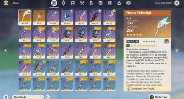 ❄AR35❄Eula + Juramento pela Liberdade + Harpa Celestial❄