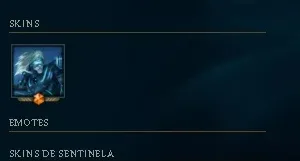 Conta prata 4 23 champions 2 skins e ez pulsifire no espolio