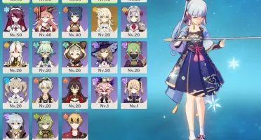 Ayaka, Vent, Mona, espadão 5*(melhor time permafreeze)