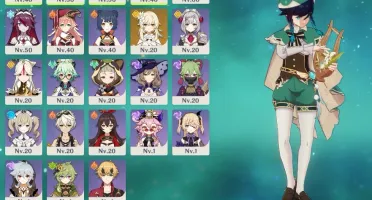 Ayaka, Vent, Mona, espadão 5*(melhor time permafreeze)