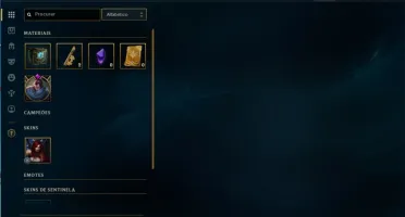 CONTA LVL 30, UNRANKED, 16 CHAMP, 3 SKINS