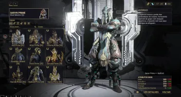Conta no Warframe