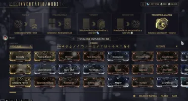 Conta no Warframe
