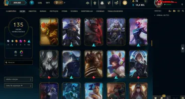 Conta Level 313 Com Skins E Mmr De Plat