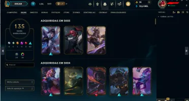 Conta Level 313 Com Skins E Mmr De Plat