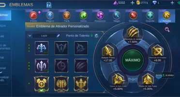Conta Mobile Legends 137 skins