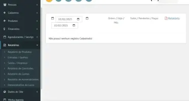 Site Web PHP para gestão de barbearia
