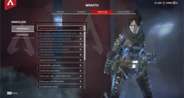 CONTA COM HERANÇA DA WRAITH - APEX LEGENDS