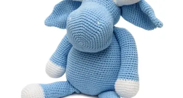 Alce em amigurumi