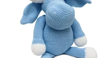 Alce em amigurumi