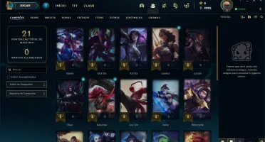 Conta Unranked - MMR Alto - Ouro 1 S11 - PROMOÇÃO