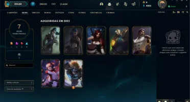 Conta Unranked - MMR Alto - Ouro 1 S11 - PROMOÇÃO