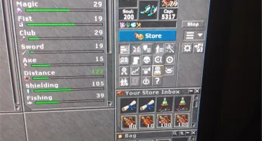 RP 317 Skill 119 Com Mage CAP e 2 outfits da Store