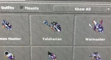 RP 317 Skill 119 Com Mage CAP e 2 outfits da Store
