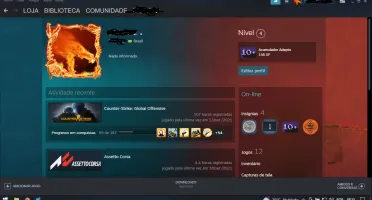 Conta Steam barata
