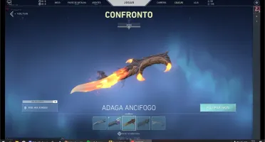 conta de valorant com skins e com card beta