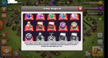 Conta de Clash Of Clans CV 10 - Com cv 9 Full
