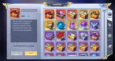 Conta cdz lvl 67 full upada