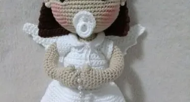 Anjinha Baby da Artesanato Flor de Lis