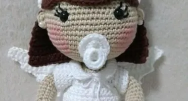 Anjinha Baby da Artesanato Flor de Lis