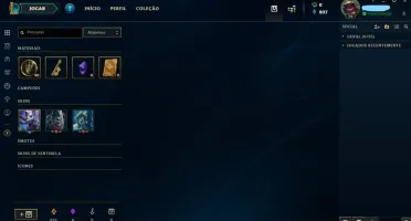 Conta de league of legends low level barata