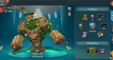Conta Lords Mobile 64M - Bem adiantada pra t4