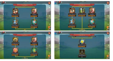 Conta Lords Mobile 64M - Bem adiantada pra t4