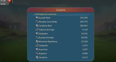 Conta Lords Mobile 64M - Bem adiantada pra t4