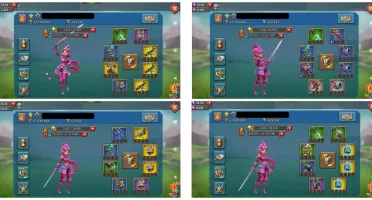 Conta Lords Mobile 64M - Bem adiantada pra t4