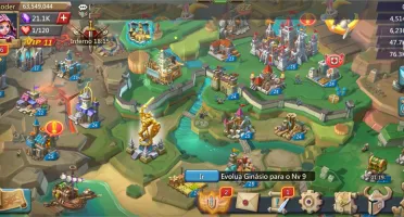 Conta Lords Mobile 64M - Bem adiantada pra t4