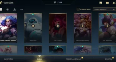 Conta Ouro IV Wild Rift