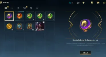 Conta Ouro IV Wild Rift