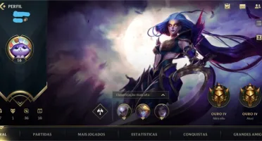 Conta Ouro IV Wild Rift