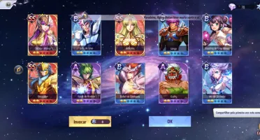 Conta saint seiya awakening reroll 3ss