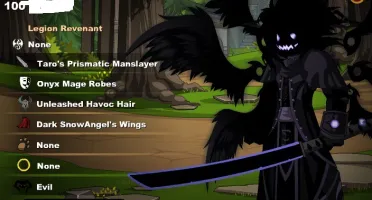 Conta aqw com varios rares