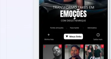 Link da Bio estilo NETFLIX