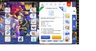 Conta Ragnarok Eternal Love