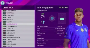 OptionFile PES 2020 PS4/PS5/PC 100% Atualizado Janeiro 2026