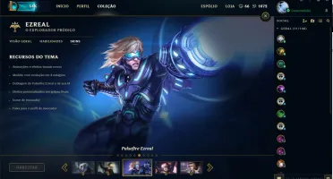 CONTA LEAGUE OF LEGENDS VÁRIAS SKINS LENDARIAS
