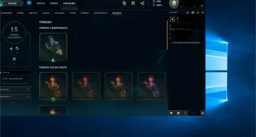 Conta de lol com ryze humano e pax sivir