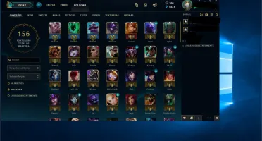 Conta de lol com ryze humano e pax sivir